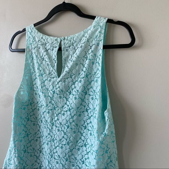 ARITIZA-TALULA Betty Lace Teal Tank Top - Picture 10 of 12